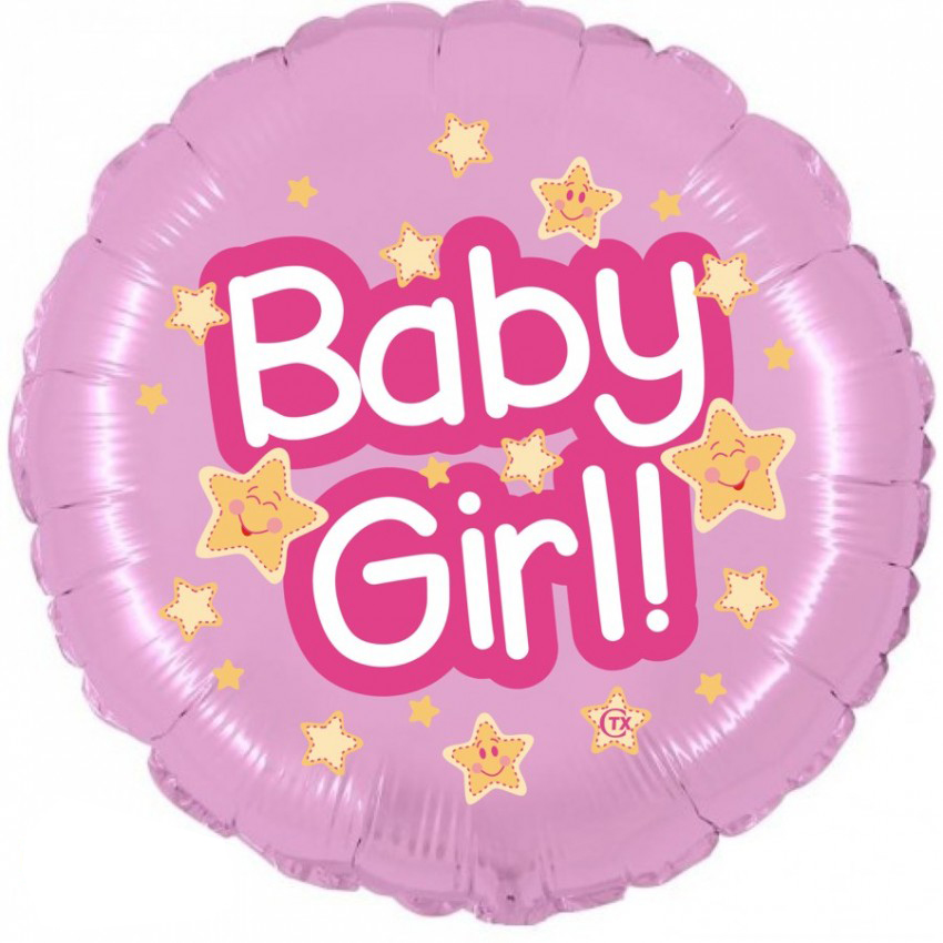 Palloncini Mylar CTX+ - Baby Girl (18”)